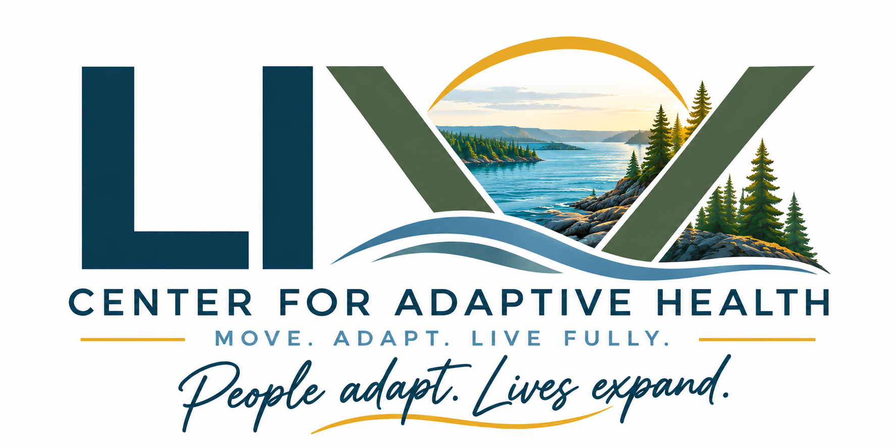 LIV Center for Adaptive Health — Move. Adapt. Live fully. People adapt. Lives expand.